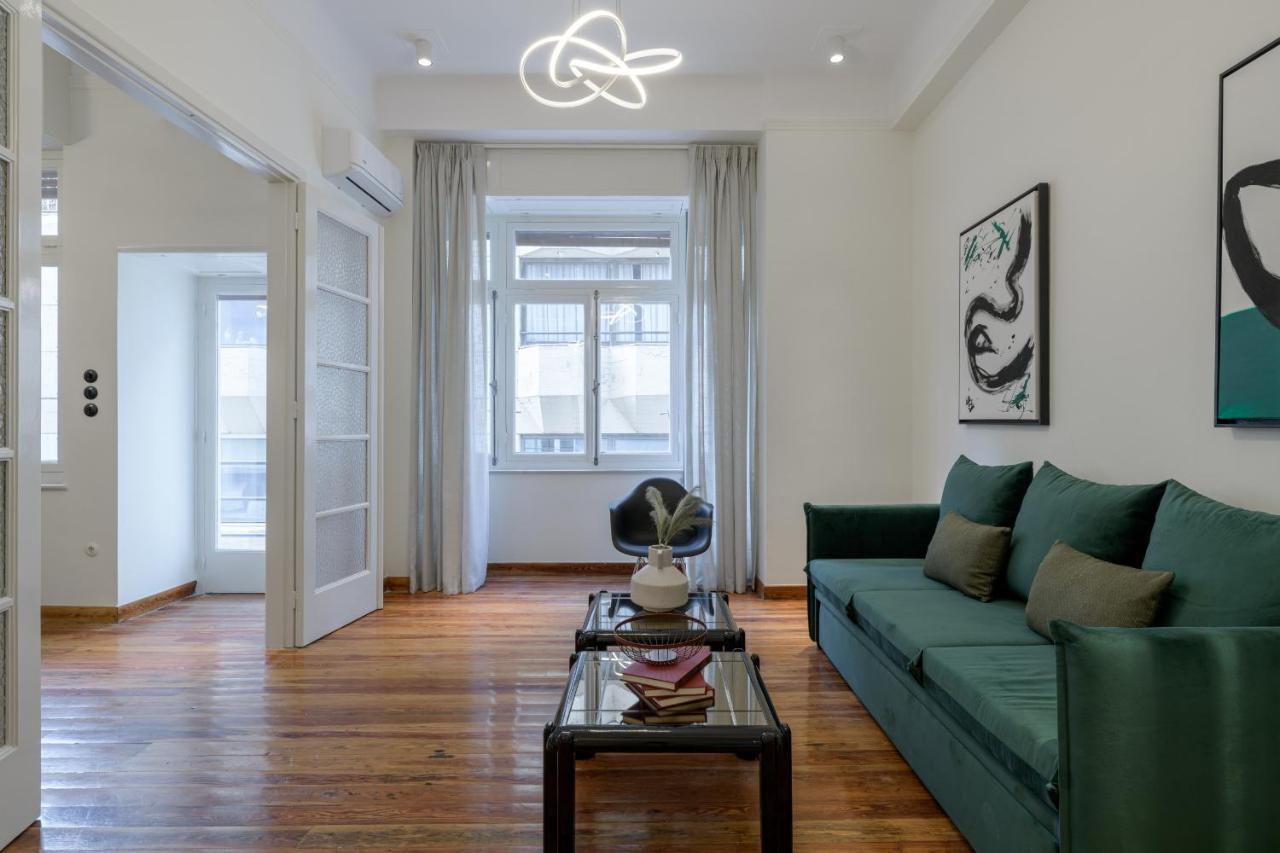 3Bdr Modern Design & Bright Interiors In Plaka Apartment Athena Bagian luar foto